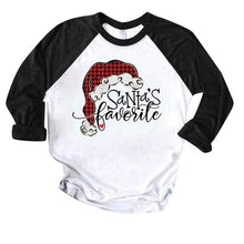 Load image into Gallery viewer, Christmas Clothing Pullovers Women Sweatershirts Ladies Coats Color Patchwork Print Tops Hooded Pullover Blouse Shirts Chandails