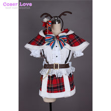 Load image into Gallery viewer, Aqours Lovelive Sunshine Watanabe You Christmas suit Cosplay costume Carnaval Halloween Costume