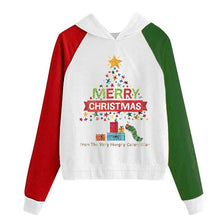 Load image into Gallery viewer, New Women Coats Christmas Blouses Ladies Sweatershirts Print Hooded Long Sleeves Sweatshirt Hooded Pullover Tops Outwear Shirts