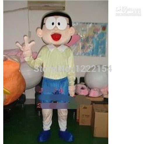 Hot selling 2017 Adult cute mascot the Nobita cartoon Shirt Animation Adult Activities Christmas