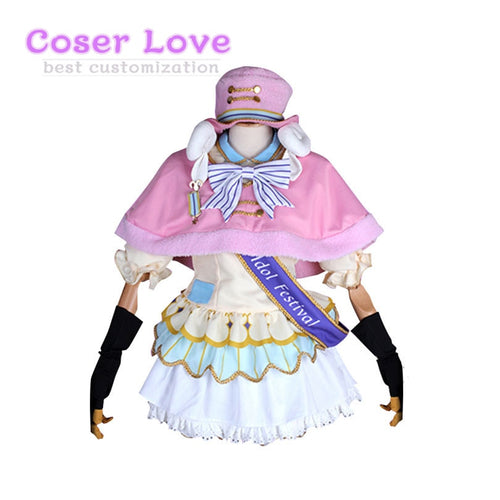 lovelive sunshine Kunikida Hanamaru Cosplay Costume Halloween Christmas party